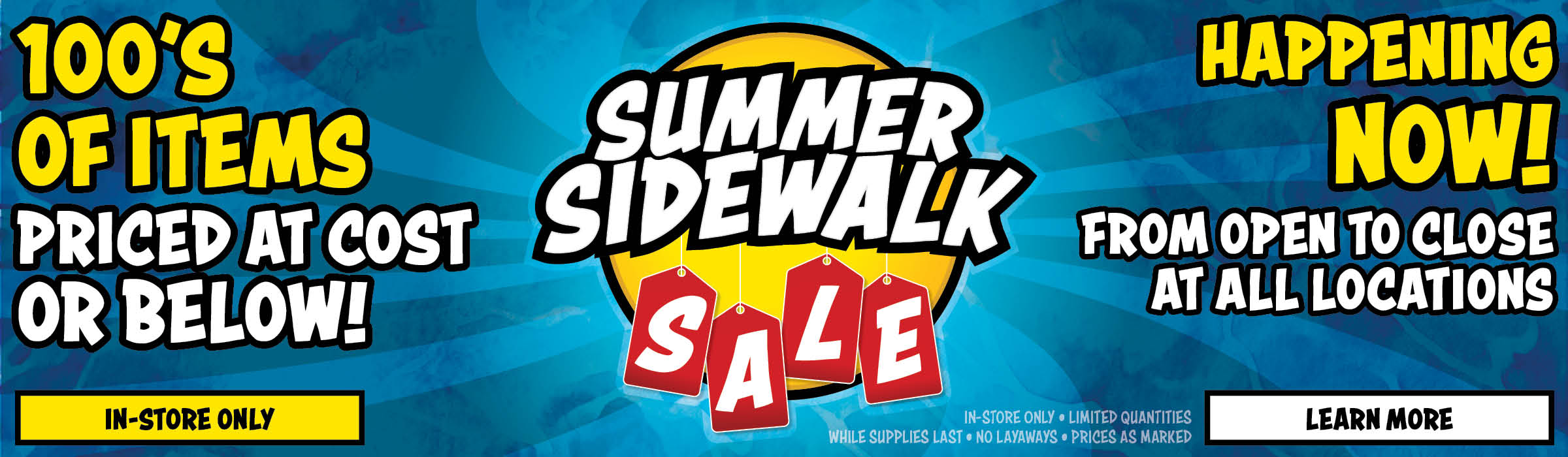 Sidewalk Sale